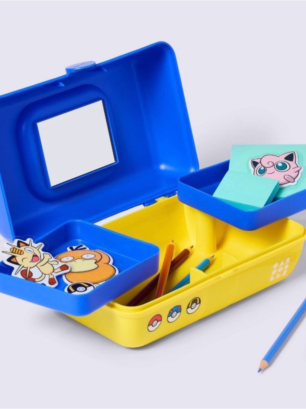 Caboodles Storage Stationary Case Box Pokémon Target Limited Poke Ball BRAND NEW - Picture 3 of 3